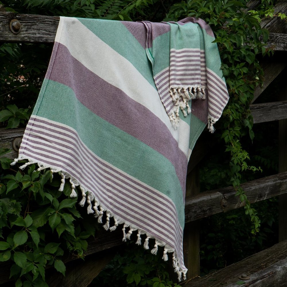 All Organic Cotton Turkish Peshtemal